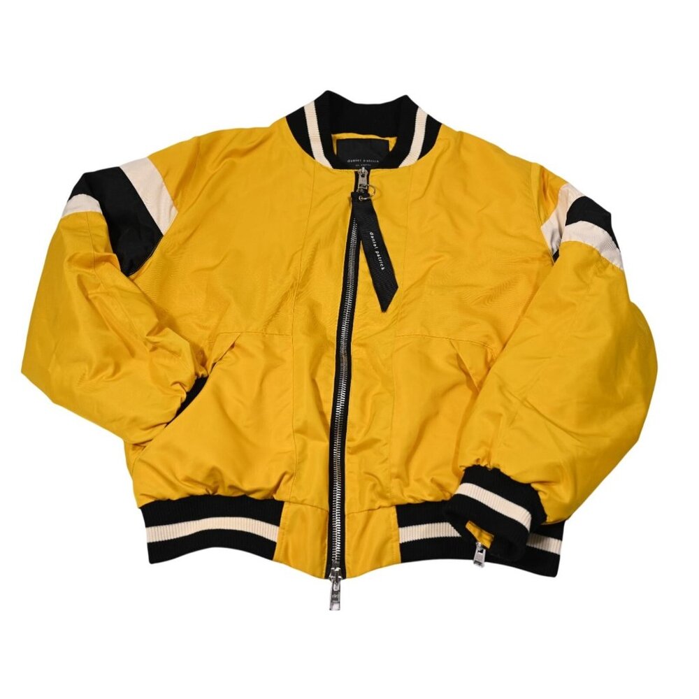 Daniel Patrick MA-1 Bomber Jacket in Yellow